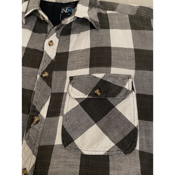 Men’s Buffalo Check Thermal Shirt XL - Picture 12 of 16